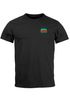 Herren T-Shirt Surfing Surfclub California Retro Motiv Backprint Sommer Streetstyle Neverless®preview
