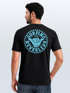 Herren T-Shirt Surfing Surfer Motiv Hang Loose Sommer Sonne Wellen Backprint Fashion Streetstyle Neverless®preview