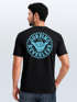 Herren T-Shirt Surfing Surfer Motiv Hang Loose Sommer Sonne Wellen Backprint Fashion Streetstyle Neverless®preview