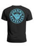 Herren T-Shirt Surfing Surfer Motiv Hang Loose Sommer Sonne Wellen Backprint Fashion Streetstyle Neverless®preview