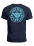 Herren T-Shirt Surfing Surfer Motiv Hang Loose Sommer Sonne Wellen Backprint Fashion Streetstyle Neverless®preview
