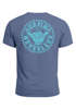 Herren T-Shirt Surfing Surfer Motiv Hang Loose Sommer Sonne Wellen Backprint Fashion Streetstyle Neverless®preview