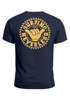 Herren T-Shirt Surfing Surfer Motiv Hang Loose Sommer Sonne Wellen Backprint Fashion Streetstyle Neverless®preview