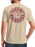 Herren T-Shirt Surfing Surfer Motiv Hang Loose Sommer Sonne Wellen Backprint Fashion Streetstyle Neverless®preview