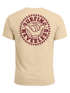 Herren T-Shirt Surfing Surfer Motiv Hang Loose Sommer Sonne Wellen Backprint Fashion Streetstyle Neverless®preview