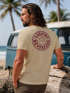 Herren T-Shirt Surfing Surfer Motiv Hang Loose Sommer Sonne Wellen Backprint Fashion Streetstyle Neverless®preview