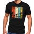 Herren T-Shirt Surfing Surfer Style Schriftzug California Dreams Palmen Print Sommer Fashion Streetstyle Neverless®preview