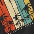 Herren T-Shirt Surfing Surfer Style Schriftzug California Dreams Palmen Print Sommer Fashion Streetstyle Neverless®preview
