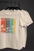 Herren T-Shirt Surfing Surfer Style Schriftzug California Dreams Palmen Print Sommer Fashion Streetstyle Neverless®preview