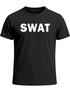 Herren T-Shirt SWAT Kostüm Fasching Karneval Faschings-Shirt Fun-Shirt Spezialeinheit Verkleidung Moonworks®preview