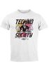 Herren T-Shirt Techno Print Musik Retro Grafik Aufdruck Schriftzug Fashion Streetstyle Neverless®preview