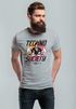 Herren T-Shirt Techno Print Musik Retro Grafik Aufdruck Schriftzug Fashion Streetstyle Neverless®preview