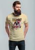 Herren T-Shirt Techno Print Musik Retro Grafik Aufdruck Schriftzug Fashion Streetstyle Neverless®preview