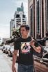 Herren T-Shirt Techno Print Musik Retro Grafik Aufdruck Schriftzug Fashion Streetstyle Neverless®preview