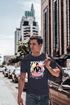 Herren T-Shirt Techno Print Musik Retro Grafik Aufdruck Schriftzug Fashion Streetstyle Neverless®preview
