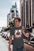 Herren T-Shirt Techno Print Musik Retro Grafik Aufdruck Schriftzug Fashion Streetstyle Neverless®preview