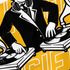 Herren T-Shirt Techno Print Musik Retro Grafik Aufdruck Schriftzug Fashion Streetstyle Neverless®preview