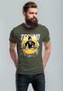 Herren T-Shirt Techno Print Musik Retro Grafik Aufdruck Schriftzug Fashion Streetstyle Neverless®preview