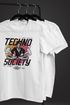 Herren T-Shirt Techno Print Musik Retro Grafik Aufdruck Schriftzug Fashion Streetstyle Neverless®preview