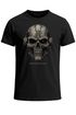 Herren T-Shirt Techno-Skull Cyborg Sci-Fi Cyberpunk Printshirt Grunge Style Fashion Streetstyle Grafikshirt Neverless®preview