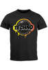 Herren T-Shirt Techno World Design Print Aufdruck Musik Elektronisch Fashion Streetstyle Neverless®preview
