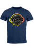 Herren T-Shirt Techno World Design Print Aufdruck Musik Elektronisch Fashion Streetstyle Neverless®preview
