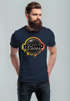Herren T-Shirt Techno World Design Print Aufdruck Musik Elektronisch Fashion Streetstyle Neverless®preview