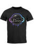 Herren T-Shirt Techno World Design Print Aufdruck Musik Elektronisch Fashion Streetstyle Neverless®preview
