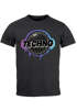 Herren T-Shirt Techno World Design Print Aufdruck Musik Elektronisch Fashion Streetstyle Neverless®preview