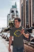 Herren T-Shirt Techno World Design Print Aufdruck Musik Elektronisch Fashion Streetstyle Neverless®preview