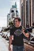 Herren T-Shirt Techno World Design Print Aufdruck Musik Elektronisch Fashion Streetstyle Neverless®preview