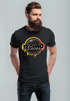 Herren T-Shirt Techno World Design Print Aufdruck Musik Elektronisch Fashion Streetstyle Neverless®preview