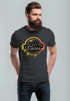 Herren T-Shirt Techno World Design Print Aufdruck Musik Elektronisch Fashion Streetstyle Neverless®preview