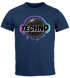 Herren T-Shirt Techno World Design Print Aufdruck Musik Elektronisch Fashion Streetstyle Neverless®preview