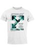 Herren T-Shirt Text Print Aufdruck South Beach Techwear Fashion Streetstyle Neverless®preview