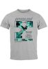 Herren T-Shirt Text Print Aufdruck South Beach Techwear Fashion Streetstyle Neverless®preview