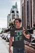 Herren T-Shirt Text Print Aufdruck South Beach Techwear Fashion Streetstyle Neverless®preview