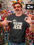 Herren T-Shirt The Walking Jeck Fasching Karneval Jecken Narren Verkleidung Last Minute Koatüm Fun-ShirtMoonworks®preview