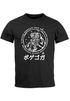 Herren T-Shirt Tiger Japan asiatische Schriftzeichen Logo Mountain Fashion Streetstyle Neverless® preview