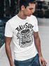 Herren T-Shirt  Tiki  Maske Surf Honolulu Hawaii Beach Supply Sommer Sonne Printshirt Aufdruck Fashion Streetstyle Neverless®preview