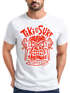Herren T-Shirt  Tiki  Maske Surf Honolulu Hawaii Beach Supply Sommer Sonne Printshirt Aufdruck Fashion Streetstyle Neverless®preview