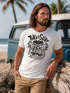 Herren T-Shirt  Tiki  Maske Surf Honolulu Hawaii Beach Supply Sommer Sonne Printshirt Aufdruck Fashion Streetstyle Neverless®preview
