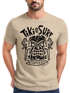 Herren T-Shirt  Tiki  Maske Surf Honolulu Hawaii Beach Supply Sommer Sonne Printshirt Aufdruck Fashion Streetstyle Neverless®preview