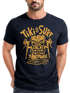 Herren T-Shirt  Tiki  Maske Surf Honolulu Hawaii Beach Supply Sommer Sonne Printshirt Aufdruck Fashion Streetstyle Neverless®preview