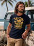 Herren T-Shirt  Tiki  Maske Surf Honolulu Hawaii Beach Supply Sommer Sonne Printshirt Aufdruck Fashion Streetstyle Neverless®preview