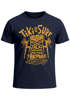 Herren T-Shirt  Tiki  Maske Surf Honolulu Hawaii Beach Supply Sommer Sonne Printshirt Aufdruck Fashion Streetstyle Neverless®preview