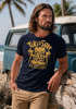 Herren T-Shirt  Tiki  Maske Surf Honolulu Hawaii Beach Supply Sommer Sonne Printshirt Aufdruck Fashion Streetstyle Neverless®preview