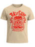 Herren T-Shirt  Tiki  Maske Surf Honolulu Hawaii Beach Supply Sommer Sonne Printshirt Aufdruck Fashion Streetstyle Neverless®preview