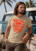 Herren T-Shirt  Tiki  Maske Surf Honolulu Hawaii Beach Supply Sommer Sonne Printshirt Aufdruck Fashion Streetstyle Neverless®preview