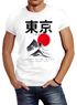 Herren T-Shirt Tokyo Asia Japan Berge City Urban Kanji Slim Fit Neverless®preview